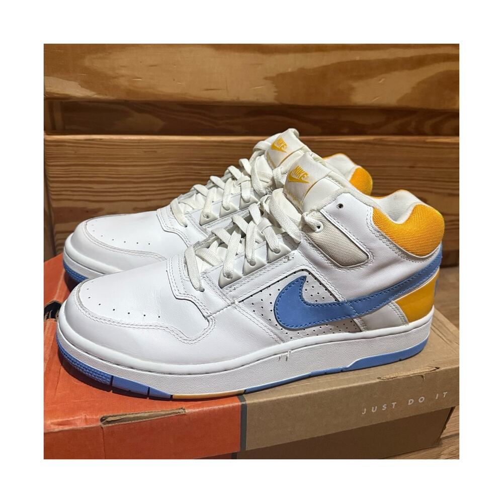 2004 Nike Delta Force 3/4 Del Sol White Legend Blue - Picture 1 of 11